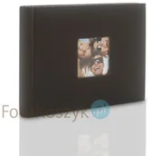 Albumy fotograficzne - Walther Album Fun Mały brąz (tradycyjny 40 kremowych stron) - miniaturka - grafika 1