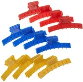 Pozostałe akcesoria fryzjerskie - Fripac-Medis wody Medis fripac erwell klamrze, długie, worek z 12 sztuk, sortowane kolorystycznie C-3030 - miniaturka - grafika 1