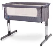 Łóżeczka i kojce - Caretero Sleep2gether Dostawne Grafitowy - miniaturka - grafika 1