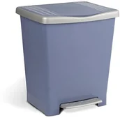 Miotły, szufle, mopy - Tatay tatay kosz na śmieci/kosz na śmieci z pedałem, 23 L, tworzywo sztuczne, 33,5 x 30 x 39 cm 1101400 - miniaturka - grafika 1