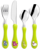 Sztućce dla dzieci - Amefa Ensemble de 4 couverts enfant anyżkowy 1322AGT000A40 - miniaturka - grafika 1