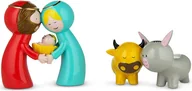 Figurki dekoracyjne - Alessi Figurki świąteczne 2 szt. AGJ01S2 - miniaturka - grafika 1