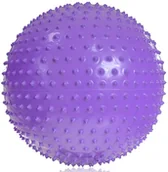 Piłki do ćwiczeń - ProFit Piłka gimnastyczna z masażem 55cm fioletowa DK2104 P5124-0 - miniaturka - grafika 1