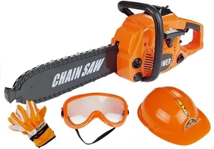 Lean Zestaw Majsterkowicza Piła Rękawice Kask Okulary  4088 - Mały majsterkowicz - miniaturka - grafika 2