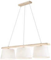 Lampy sufitowe - Lamkur Żyrandol na lince AIDA 3xE27/60W/230V - miniaturka - grafika 1