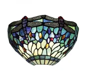 Lampy ścienne - Interiors Kinkiet TIFFANY DRAGONFLY 64102 INTERIORS 64102/INT/CUBI - miniaturka - grafika 1