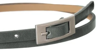 Cavaldi 4U Cienki pasek damski z gładkiej skóry ekologicznej - Paski - miniaturka - grafika 3