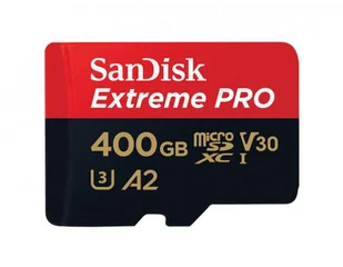 SanDisk Extreme (SDSQXCZ-400G-GN6MA) - Karty pamięci SanDisk Extreme (SDSQXCZ-400G-GN6MA) - Karty pamięci - miniaturka - grafika 1