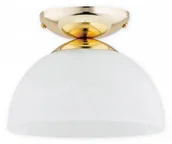 Lampy sufitowe - Lemir Freja mały zwis 1 pł. (@19) / złoty - miniaturka - grafika 1