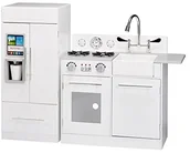 Zabawki AGD - Teamson Kids TD-12302WR Chelsea kuchnia do zabawy, biała - miniaturka - grafika 1