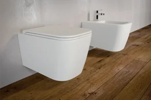 Esedra Excellent Bidet wiszący Quadra Excellent CESDBDSQD - Bidety - miniaturka - grafika 5