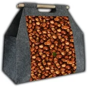 Akcesoria kominkowe - BERTONI Bertoni Torba na drewno kominkowe KASZTANY NS09 - miniaturka - grafika 1
