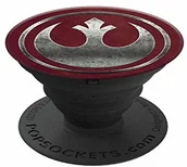 Uchwyty samochodowe do telefonów - PopSockets Popsockets: składany uchwyt i stojak na telefony i tablety  sygnały remontowe Star Wars - miniaturka - grafika 1