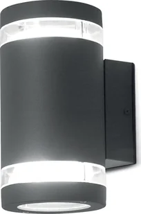 Elstead Lighting Ogrodowa LAMPA ścienna MAGNUS 2 tarasowa OPRAWA elewacyjna kinkiet tuba outdoor IP44 ciemnoszara MAGNUS 2 - Lampy ogrodowe - miniaturka - grafika 4