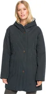 Kurtki damskie - Roxy kurtka street zimowa damska MADDEN JK True Black KVJ0 - miniaturka - grafika 1