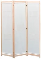 Parawany - vidaXL 3-panelowy parawan, lite drewno sosnowe, 120x170 cm - miniaturka - grafika 1