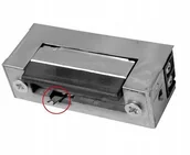 Domofony - Eura-Tech Rygiel elektrozaczep RE-31G2 wyłącznik symet. - miniaturka - grafika 1