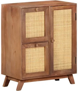 vidaXL Lumarko Szafka, 60 x 35 x 75 cm, lite drewno mango 323596 - Szafki do salonu - miniaturka - grafika 10