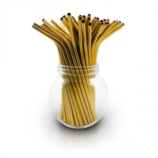 BAMBAW BAMBAW, Wielorazowe słomki ze stali nierdzewnej, z - Słomki do napojów - miniaturka - grafika 2