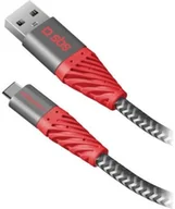 Kable komputerowe i do monitorów - SBS SBS Kabel USB Typ C SBS Unbreakable 2m TECABLEUNRETC2RK TECABLEUNRETC2RK - miniaturka - grafika 1