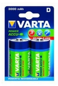 Varta baterie Akumulatorki Power Accu 3000mAh HR20/D 2szt 56720101402 - Baterie i akcesoria - miniaturka - grafika 2
