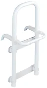 Akcesoria łazienkowe - Wenko Drabinka do wanny Secura, biała, 25x53x23 cm - miniaturka - grafika 1