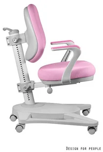 Unique Fotel Gabby różowy - Krzesła obrotowe dla dzieci Unique Fotel Gabby różowy - Krzesła obrotowe dla dzieci - miniaturka - grafika 6