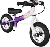 Rowerki biegowe - Bikestar Rowerek biegowy 10" BIKESTAR GERMANY sport fioletowo biały RU-10-ST-01-LCWE - miniaturka - grafika 1