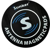 Akcesoria do nawigacji - Sunker Podkładka magnet.pod ant.CB 12cm ANT0473 - miniaturka - grafika 1
