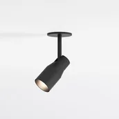 Lampy sufitowe - Astro Lighting plafon reflektorek) Apollo 100 Recessed GU10 8cm czarny mat 1422017 - miniaturka - grafika 1