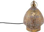 Lampy stojące - QAZQA Orientalna lampa stołowa złota 19 cm - Mowgli - miniaturka - grafika 1