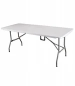 Meble turystyczne - Stół Cateringowy Składany Ogrodowy Bankietowy 180 - miniaturka - grafika 1