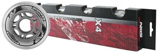 Nils EXTREME PU 72x24 82A PRZEZROCZYSTE KÓŁKA (4 szt.) EXTREME 1AB-16-30-015 - Akcesoria do skatingu - miniaturka - grafika 8