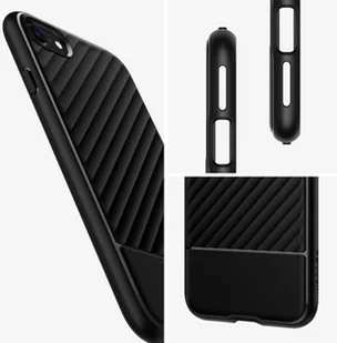 Spigen Etui Core Armor do Apple iPhone 7/8/SE 2020 Czarny - Etui i futerały do telefonów - miniaturka - grafika 9