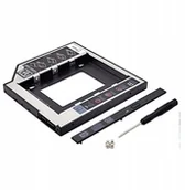 Obudowy i kieszenie na dyski twarde - Kieszeń Obudowa Dysku Ssd Hdd 2,5 Sata 9,5MM DVD - miniaturka - grafika 1