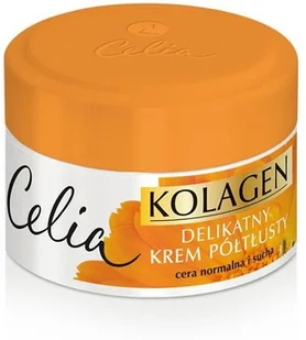 Celia Kolagen krem półtłusty z nagietkiem 50ml - Kremy do twarzy - miniaturka - grafika 3