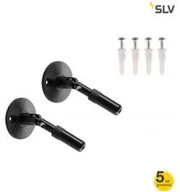 Oprawy, klosze i abażury - SLV SPOTLINE WALL BRACKET do TENSEO długi czarna 2szt 186310 - miniaturka - grafika 1