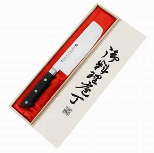 Satake Noushu Nóż Nakiri 16cm w drewnianym pudełku 807-920W - Noże kuchenne - miniaturka - grafika 2