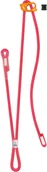 Sprzęt wspinaczkowy - Petzl Dual Connect Adjust Cord, red 2021 Drabinki linowe L035BA00 - miniaturka - grafika 1