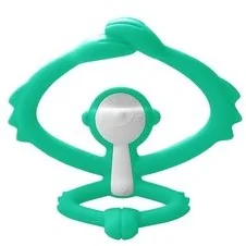 Mombella MIĘTOWA MAŁPKA silikonowy gryzak Mombella MO P8081-1 - Gryzaki dla dzieci - miniaturka - grafika 3