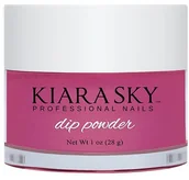 Manicure tytanowy - KIARA SKY KIARA SKY DIP POWDER - D540 RAZZBERRY FIZZ D540 - miniaturka - grafika 1