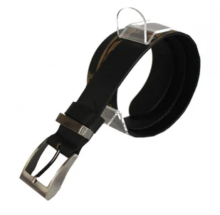 Arucce (PL) Pasek Skórzany Arucce (PL) Tłoczony Napis "JEANS" Skóra Naturalana DW EXTRA 40 mm CZARNY MATOWY - Paski Arucce (PL) Pasek Skórzany Arucce (PL) Tłoczony Napis "JEANS" Skóra Naturalana DW EXTRA 40 mm CZARNY MATOWY - Paski - miniaturka - grafika 2