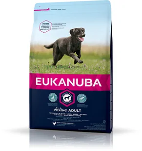 Eukanuba Active Adult Large Breed kurczak 15 kg - Sucha karma dla psów - miniaturka - grafika 3