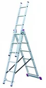 Rusztowania - Krause CORDA drabina aluminiowa wielofunkcyjna na SCHODY 3x6 033369 - miniaturka - grafika 1