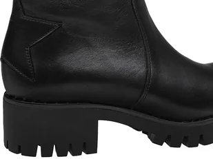 Karino Trzewiki ocieplane Botki 2252/126 Czarne 27487 - Botki damskie - miniaturka - grafika 6