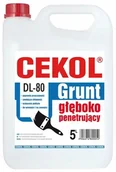 Grunty do ścian - Cekol Emulsja gruntująca DL-80 5 l - miniaturka - grafika 1