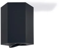 Oprawy, klosze i abażury - Bowi Oprawa halogenowa natynkowa ruchoma z aluminium LED Areno - Czarna OS-013354 - miniaturka - grafika 1