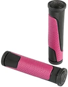 Akcesoria rowerowe - ACCENT Chwyty kierownicy Comet 2D 125mm czarno-różowe 610-06-1283_ACC - miniaturka - grafika 1