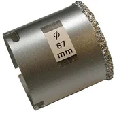 Wiertła - BGS koronka wiertnicza zapewnia fliesenlochb kolczyki zestaw, 67 MM, 3913 - miniaturka - grafika 1
