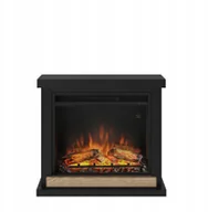 Kominki elektryczne - Kominek El/grzejnik Hagen Czarny 1.5 kW Tagu - miniaturka - grafika 1